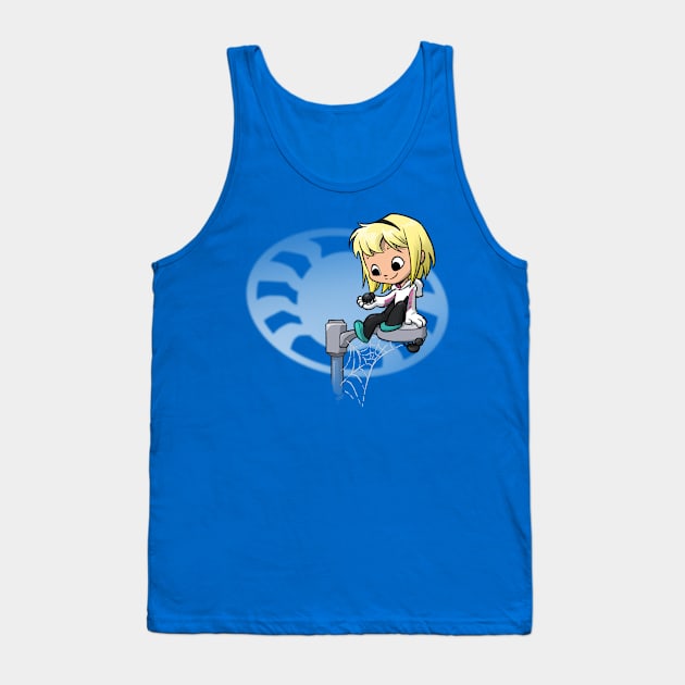 Fine Webby Friends 2 Tank Top by Dooomcat